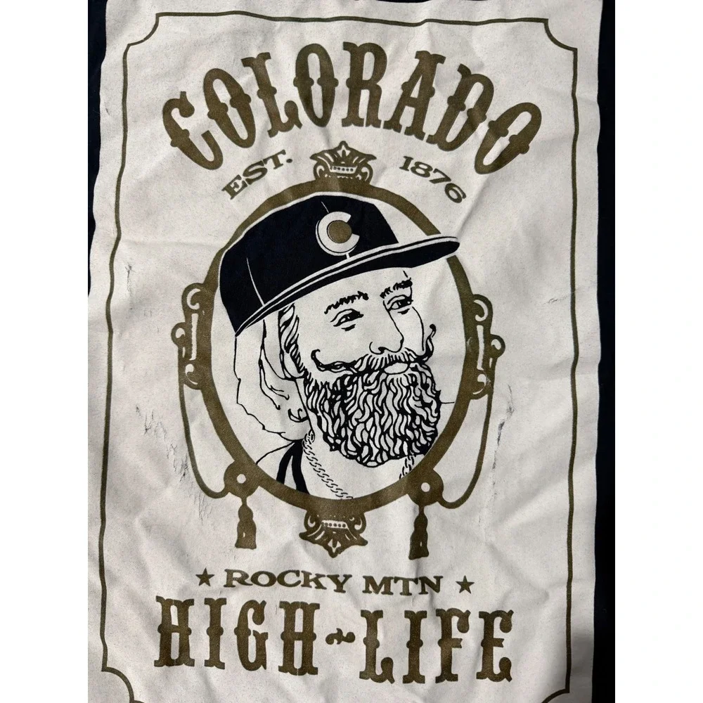 State of Mind Colorado High Life T-shirt size Medium